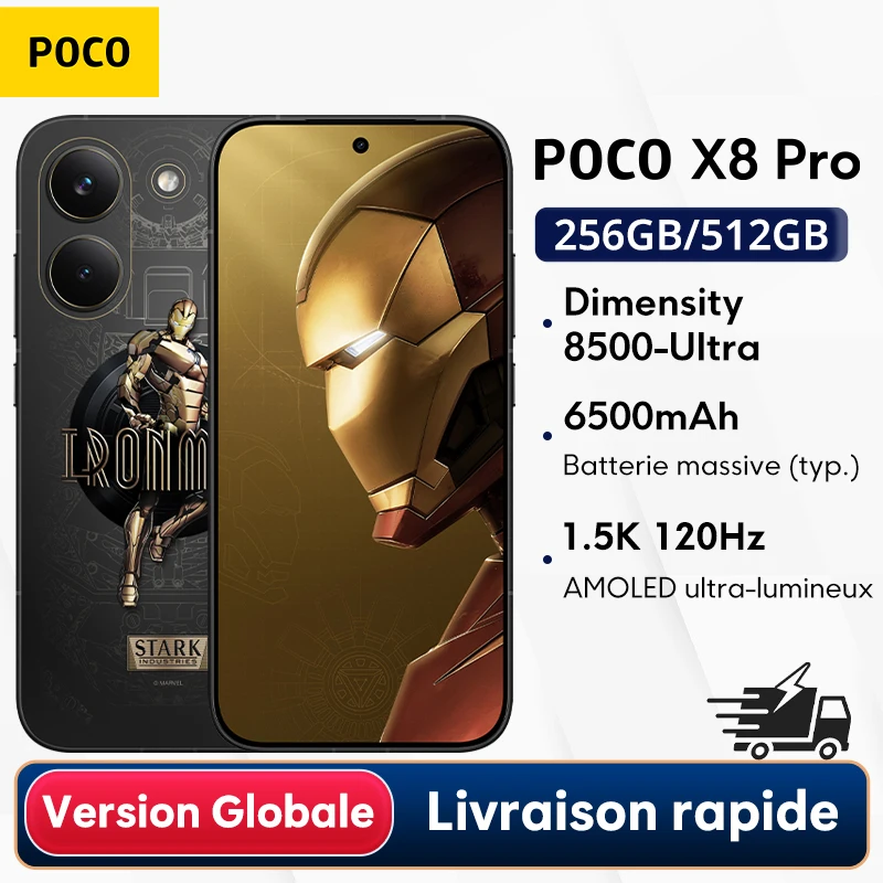 Smartfon POCO X8 Pro Iron Man Edition wer.Global
