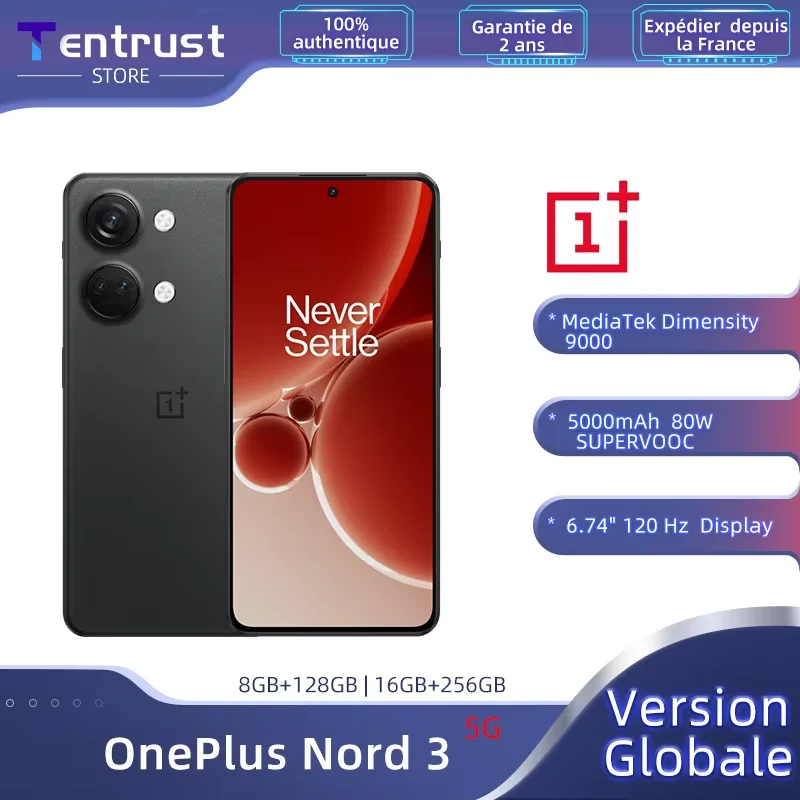 OnePlus Nord 3, Global Version, 16GB+256GB
