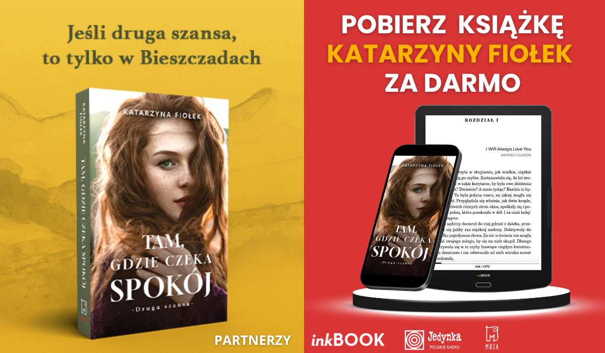 Darmowy e-book: „Tak, gdzie czeka spokój" Katarzyny Fiołek