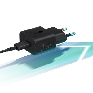 Ładowarka Samsung Caricatore 25W EP-T2510NBE FC USB-C Black