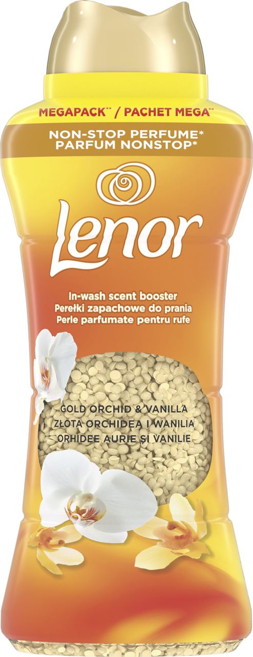 Lenor Perełki zapachowe do prania 735g - Gold Orchid & Vanilla w Rossmannie