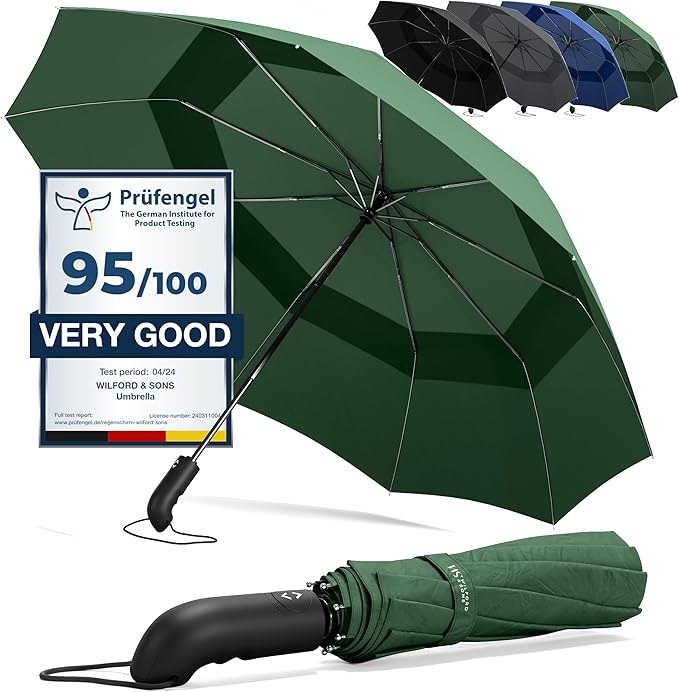 Parasol Kieszonkowy Burzowy + Otwieranie-Zamykanie Automatyczne & Torba
