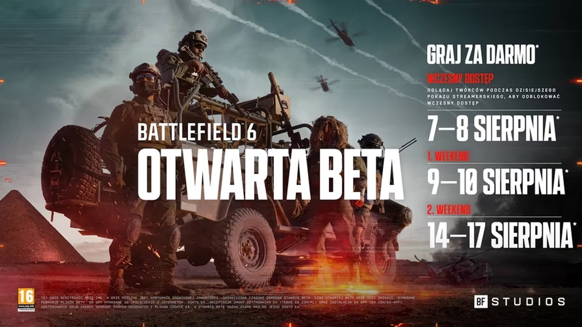 Battlefield 6 Early Beta Access - Dostęp do wczesnej bety