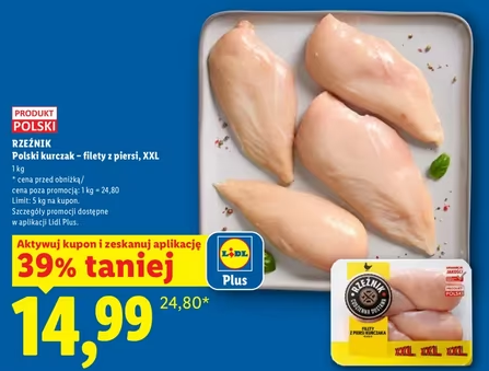 [Lidl] Filet z piersi kurczaka 1 kg