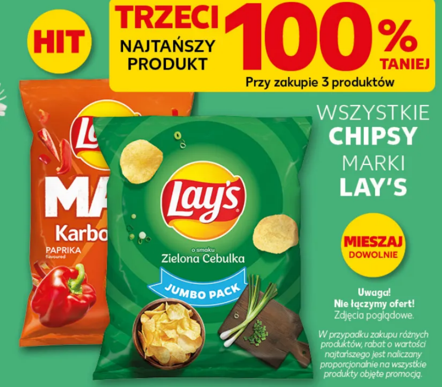 Wszystkie Chipsy marki LAYS (2+1 GRATiS)