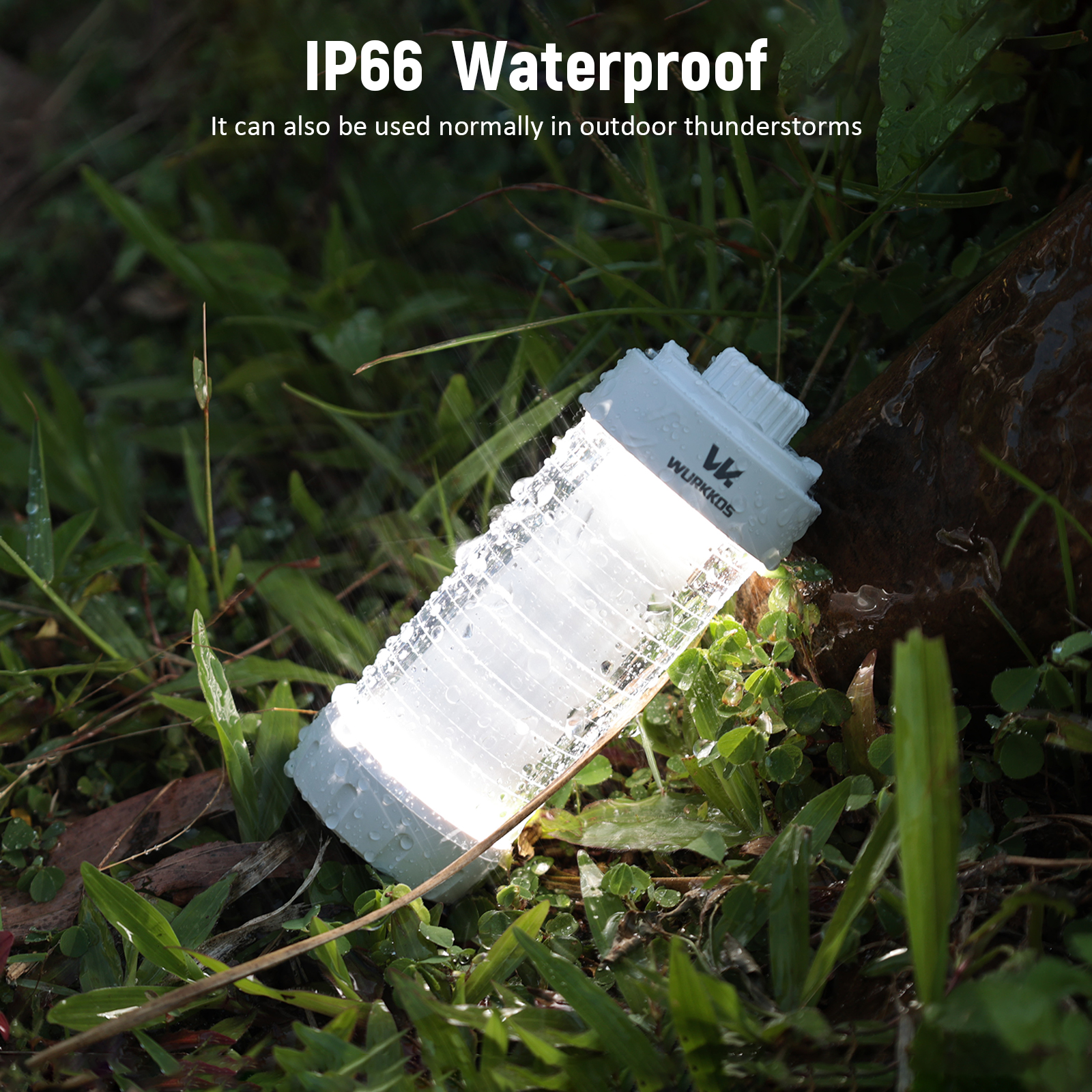 Lampa kempingowa Wurkkos CL01 (możliwe ~68zł) - akumulator 5000mAh, USB-C, do 300h pracy, funkcja powerbank