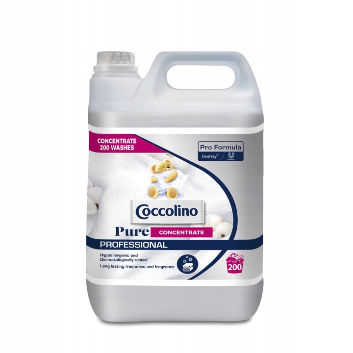 COCCOLINO PROFESSIONAL CONCETRATE PURE PŁYN DO PŁUKANIA ZMIĘKCZAJĄCY 5L