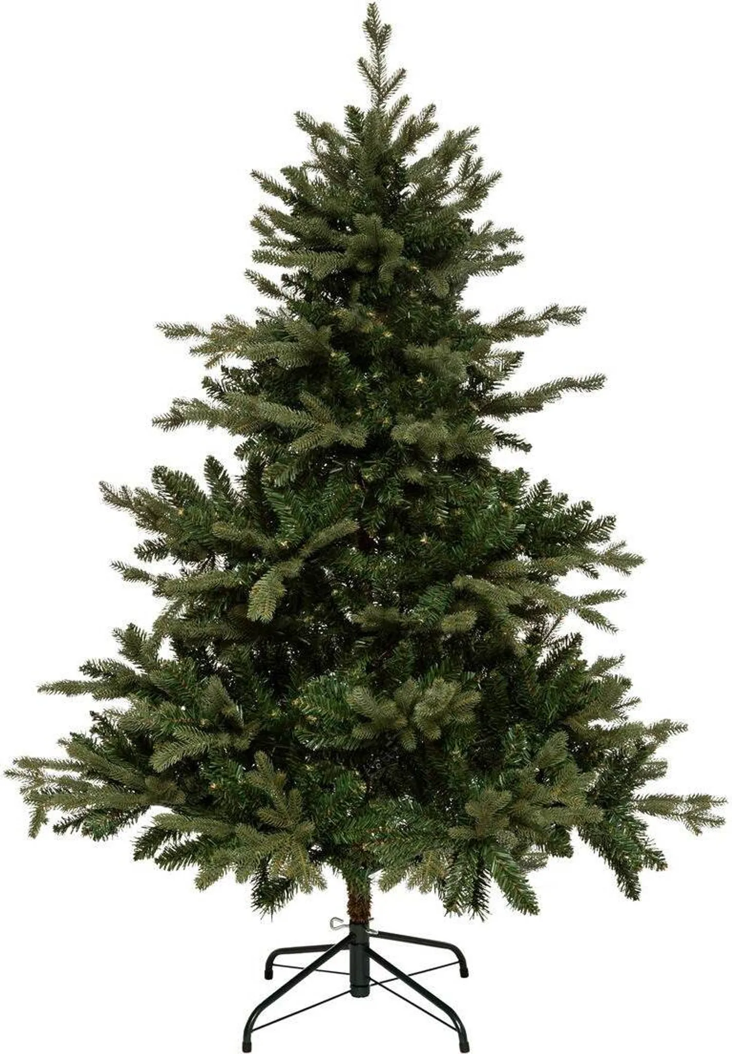 Sztuczna jodła na metalowym stojaku, 150 cm