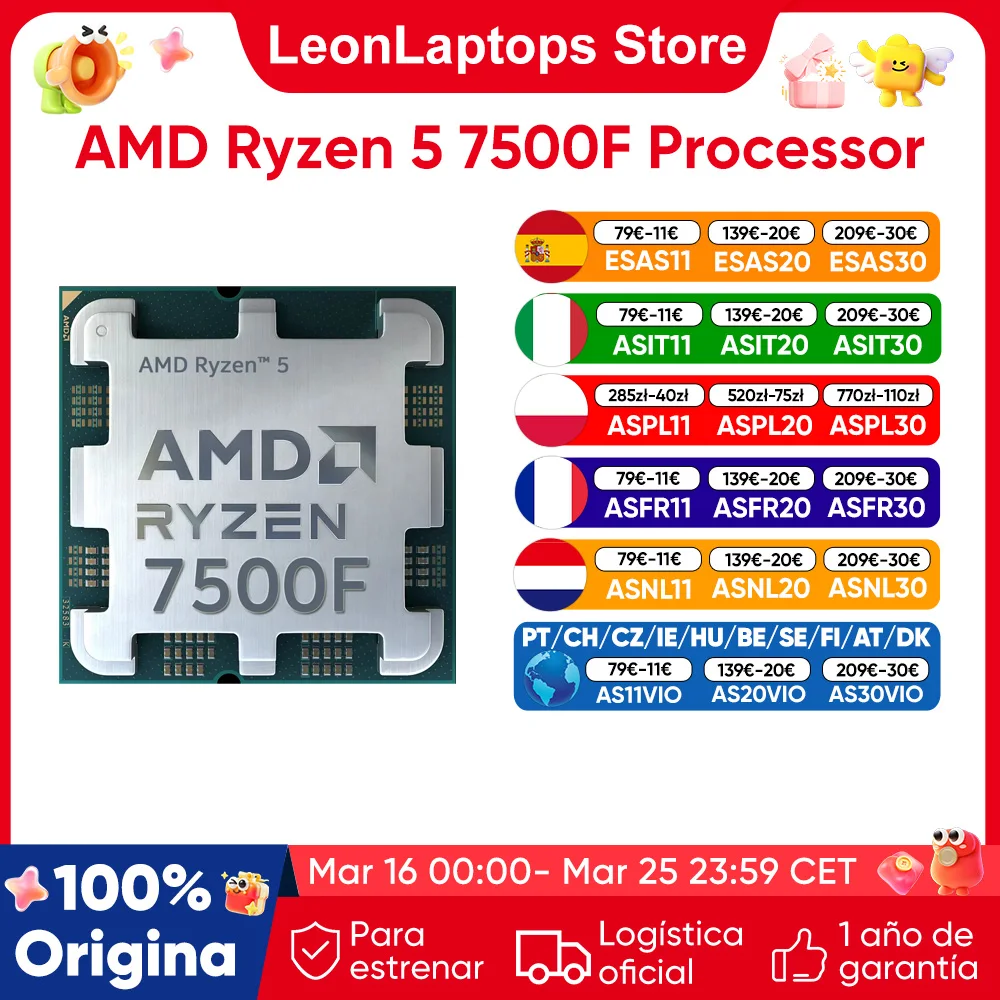 Procesor AMD Ryzen 5 R5 7500F