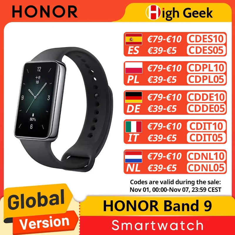 Smartwatch Honor Band 9