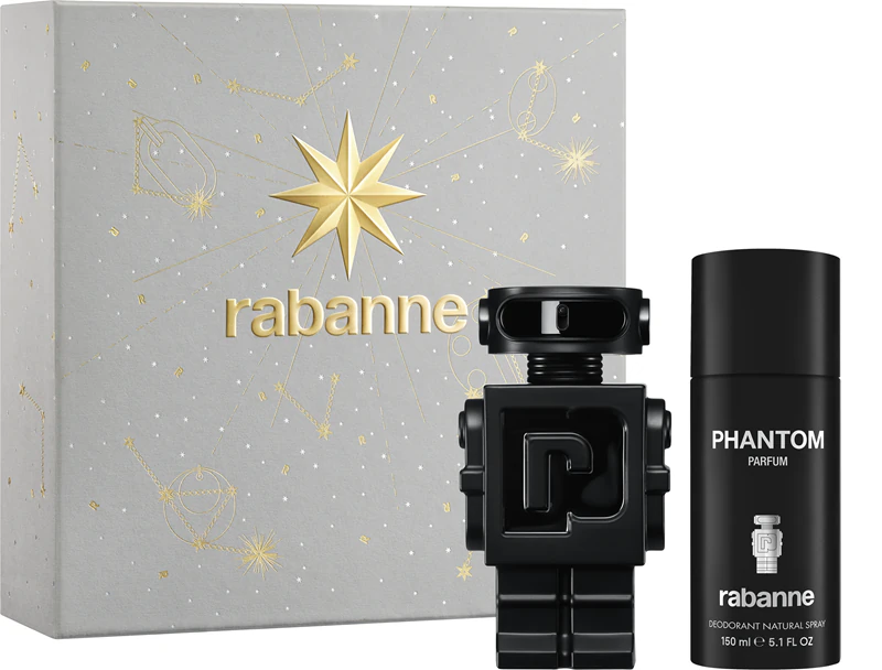 Zestaw upominkowy dla mężczyzn Rabanne Phantom Parfum 100 ML +DEO 150 ML