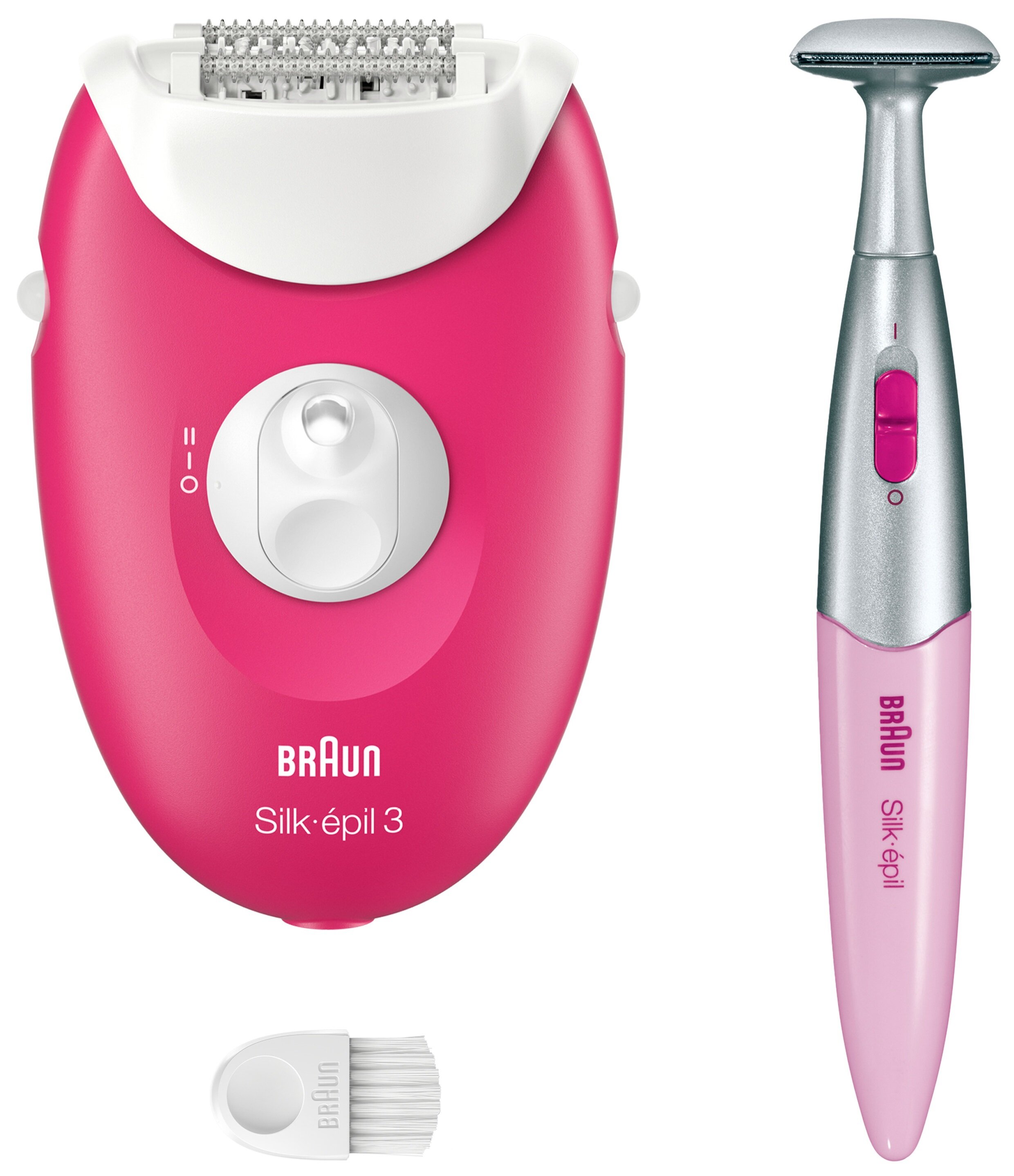 Depilator BRAUN Silk-epil 3 3-202 Bikini Nogi Różowy