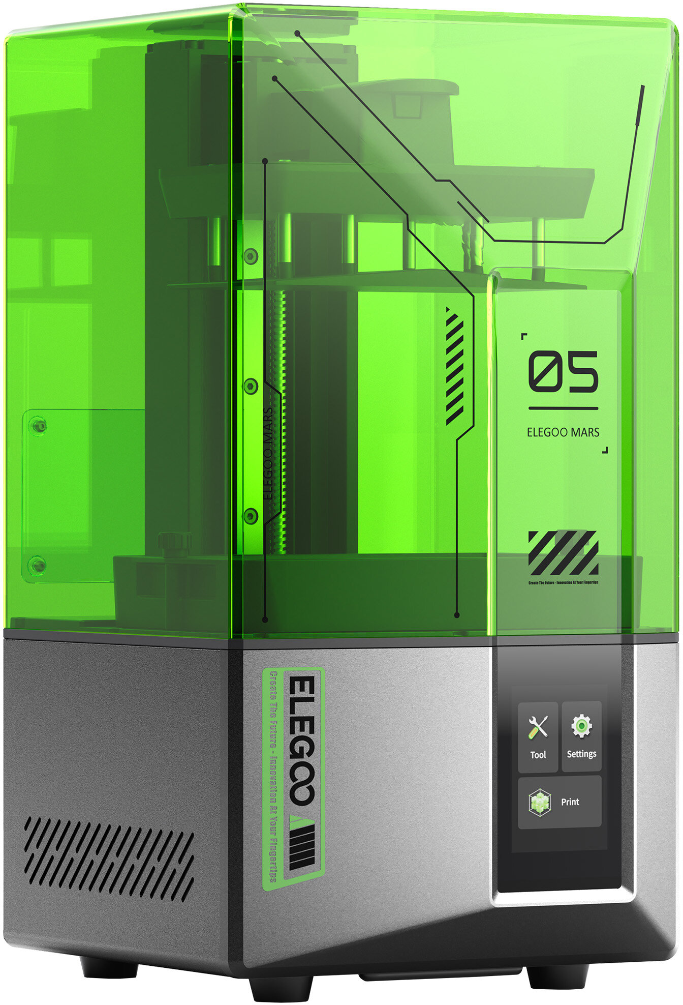 Drukarka 3D ELEGOO Mars 5 (Monochromatyczny wyświetlacz 4K - detale 35μm)