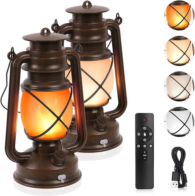 Lampa / Latarnia LED w stylu vintage