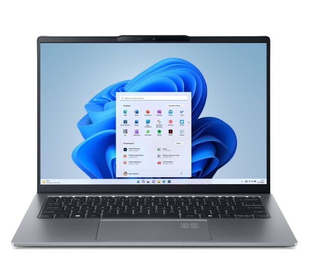 Laptop Acer Swift Go 14 AI 5 340/16GB/512/W11 OLED (Podświetlana klawiatura, waga 1,29 kg)