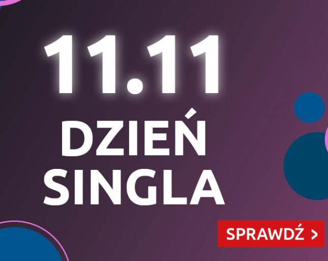 Dzień Singla 11.11 promocje na meble w BRW przy zakupie min. 2 sztuk