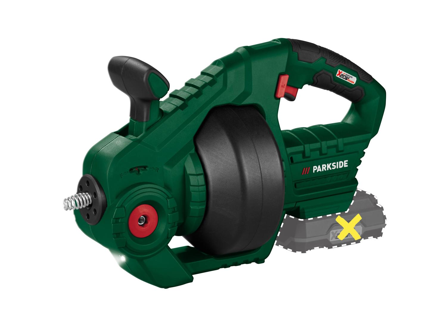 PARKSIDE® Akumulatorowe urządzenie do czyszczenia rur 20 V PARRW 20-Li A1 (bez akumulatora i ładowarki)