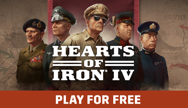 DARMOWA gra Hearts of Iron IV (do 15 czerwaca) - STEAM