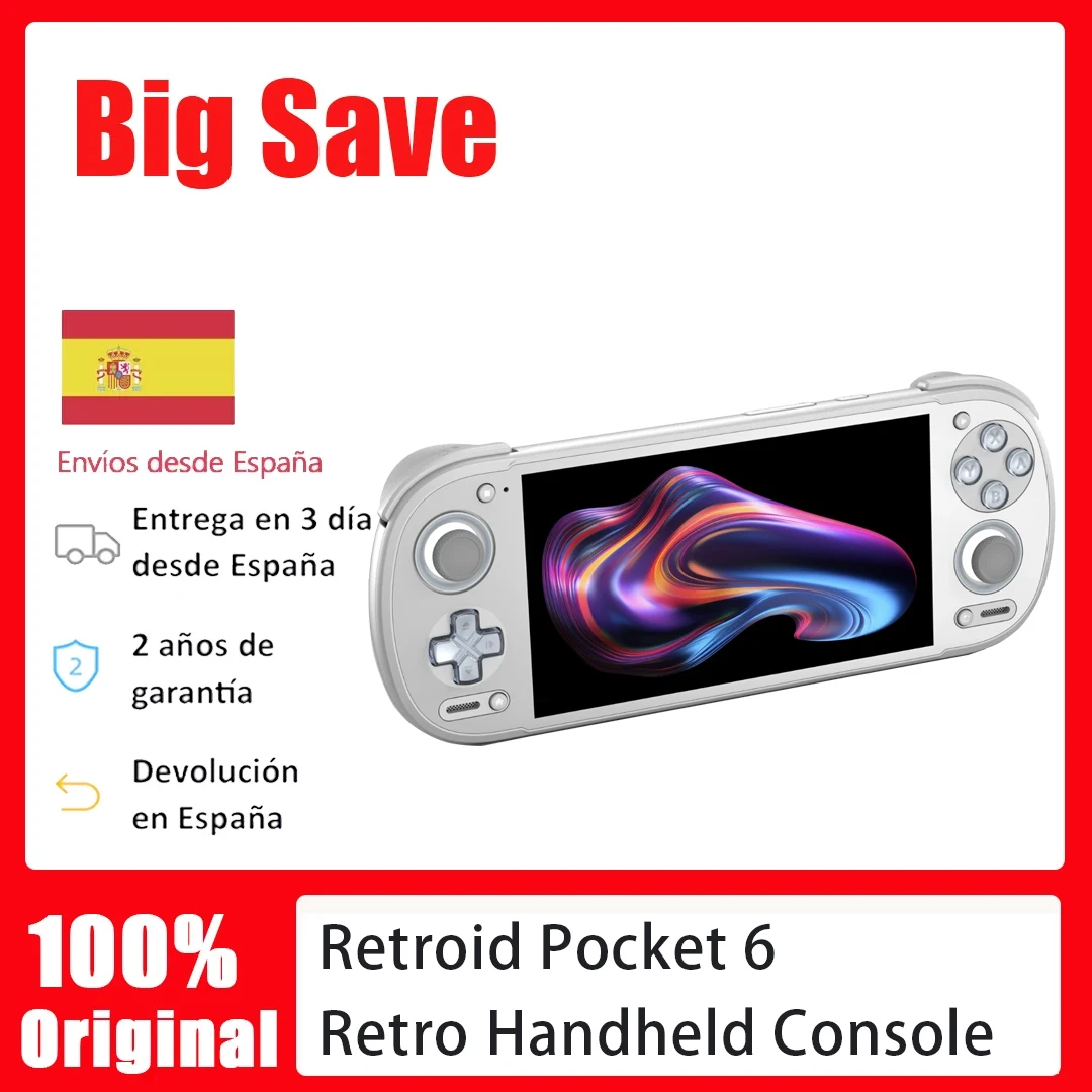 Retrokonsola Retroid Pocket 6 RP6