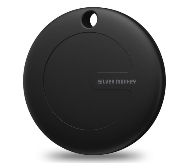 Lokalizator Silver Monkey TAG iOS Black Silicone