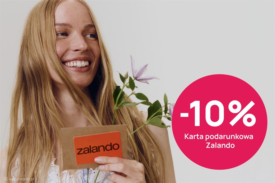 -10% na kartę podarunkową Zalando (maksymalnie możliwe 90 zł rabatu)