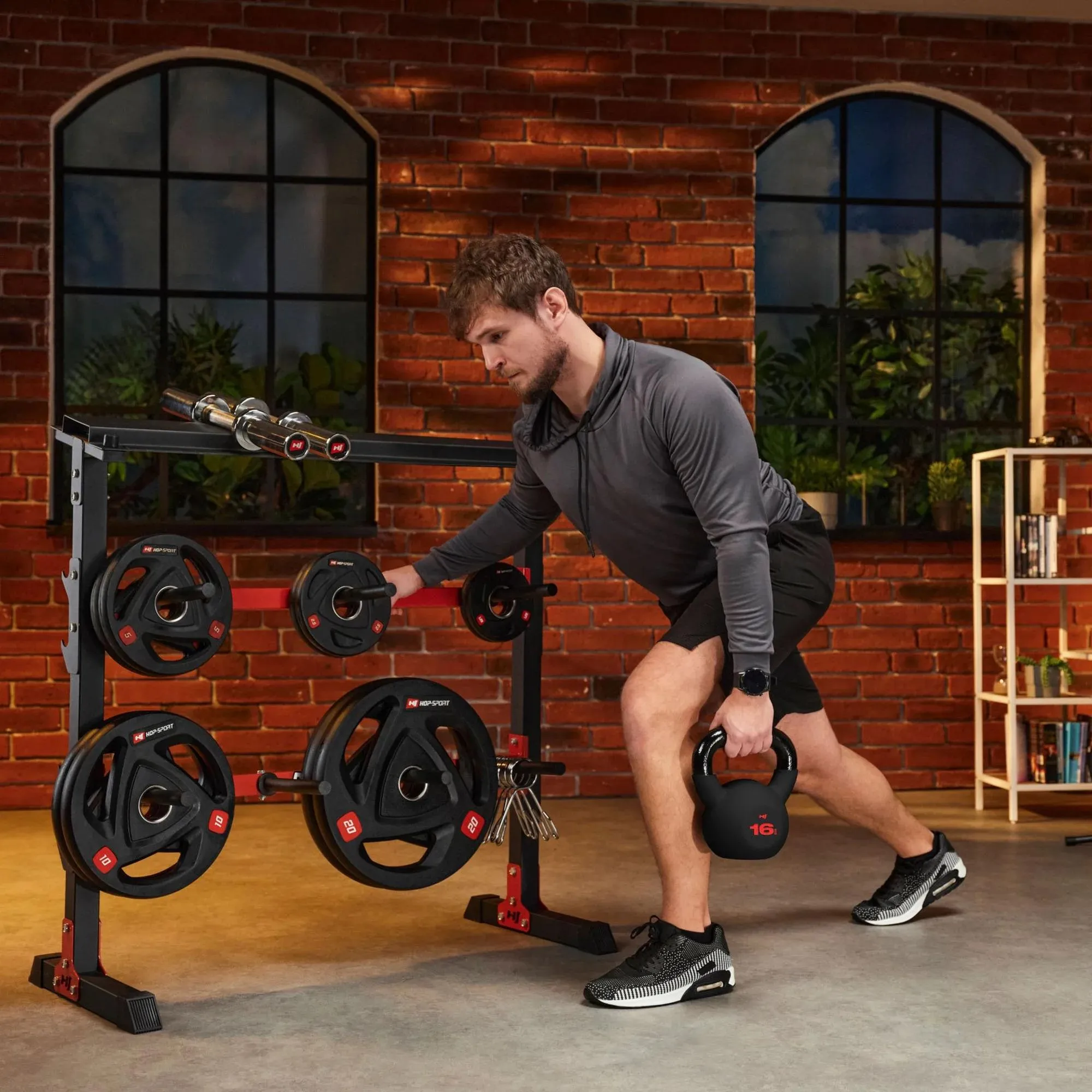 Kettlebell żeliwny 16kg / 12kg (24kg za ~149zł i 20kg za ~159zł)