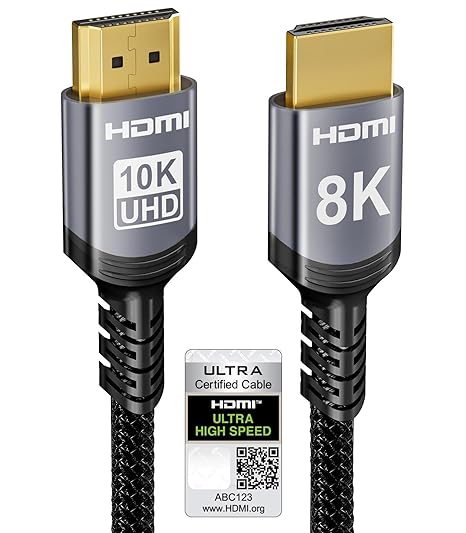 Kabel HDMI 2.1 Sniokco 10K 8K 48Gbps