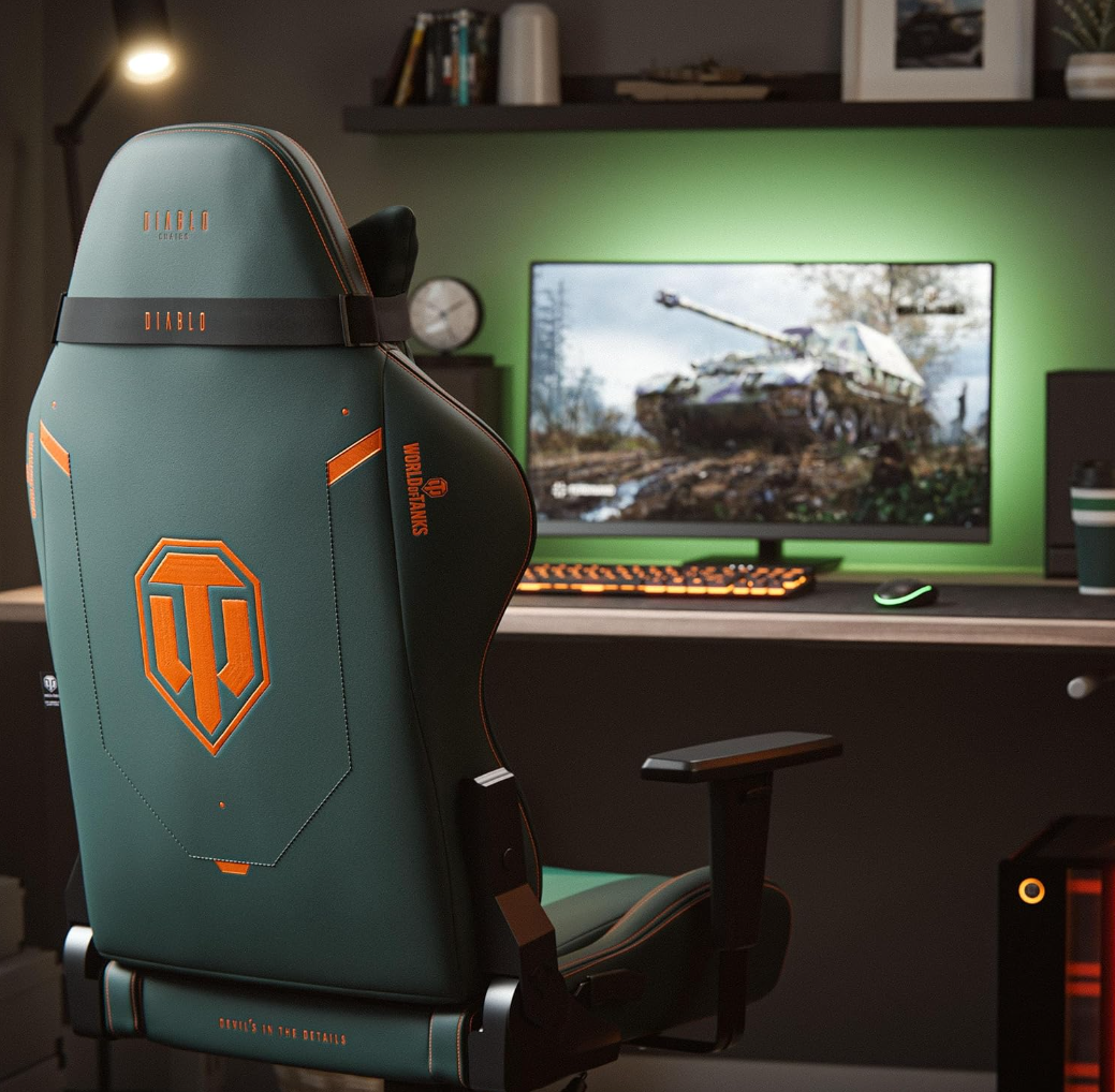 Fotel gamingowy Diablo X-One 2.0 World of Tanks