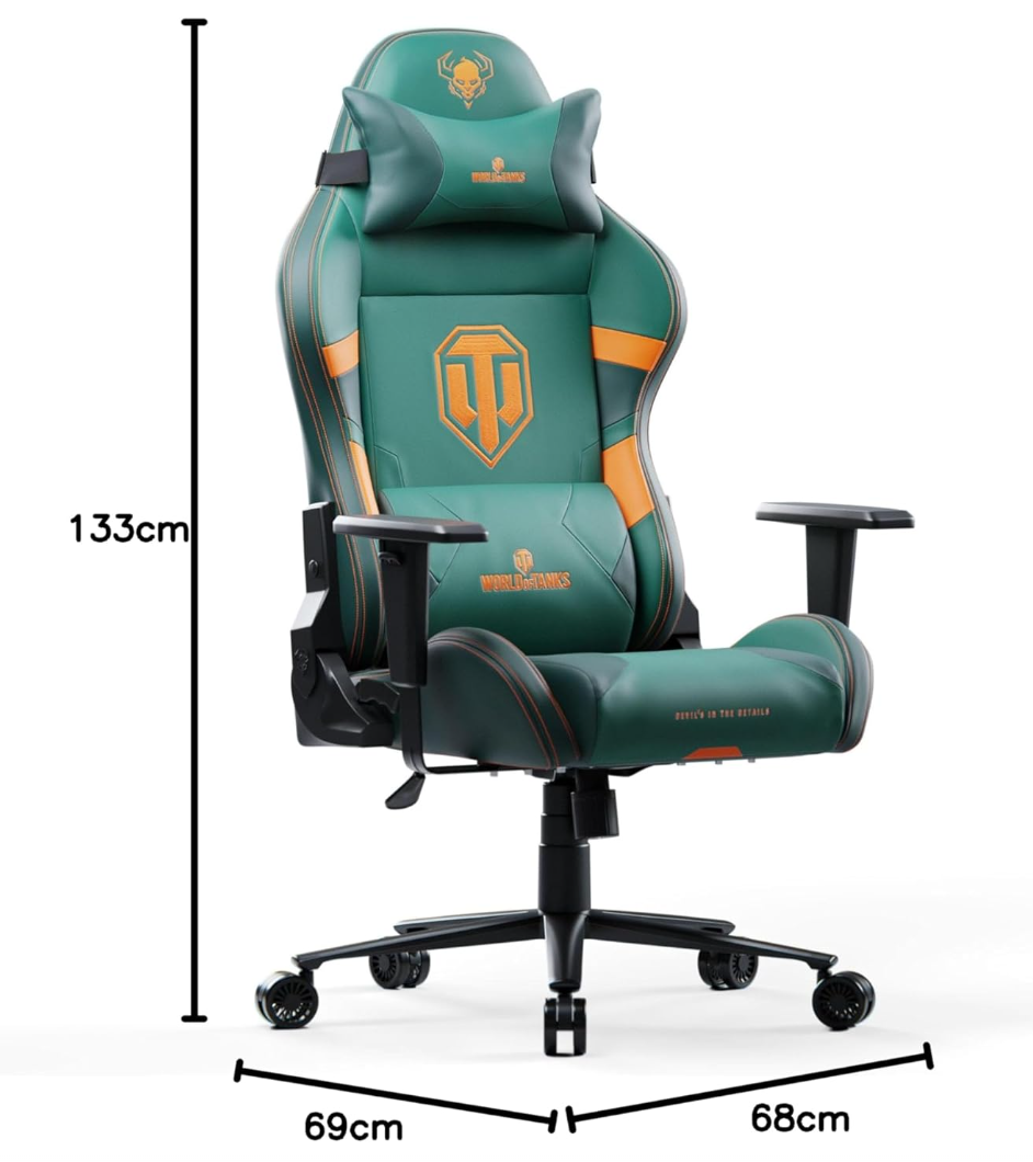 Fotel gamingowy Diablo X-One 2.0 World of Tanks