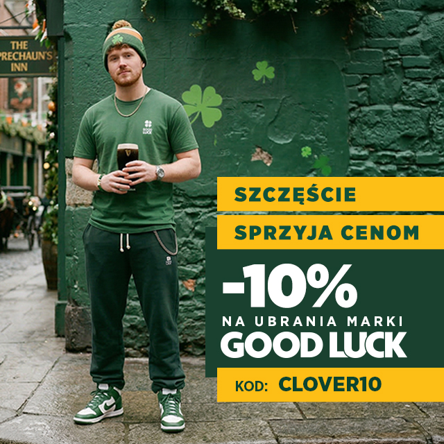 Kod rabatowy -10% na markę Good Luck w urbancity.pl