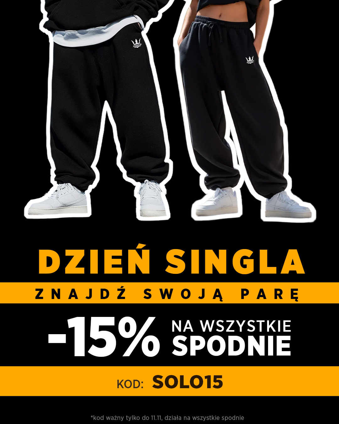 Kod rabatowy -15% na wszystkie spodnie w UrbanCity.pl