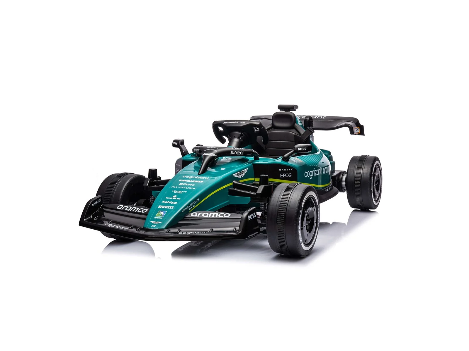 Elektryczny bolid dla dzieci Nordic Play Aston Martin F1