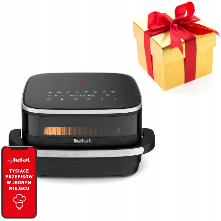 Frytkownica beztłuszczowa Grill TEFAL Easy Fry XL FW4018 2200W Air Fryer + prezent
