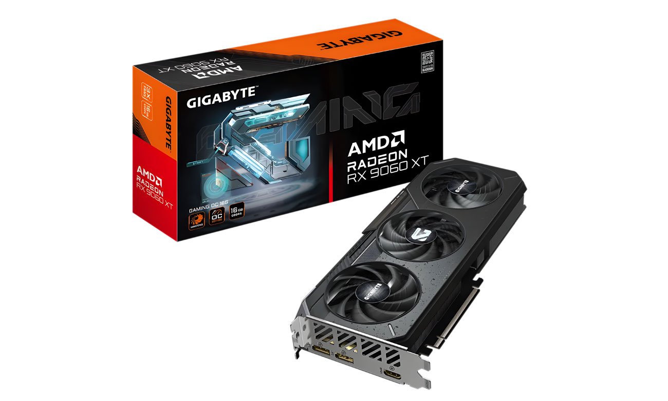 Karta Graficzna Gigabyte Radeon RX 9060 XT Gaming OC 16GB GDDR6 PCIe 5.0 x16