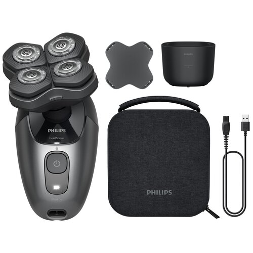 Golarka do głowy PHILIPS Head Pro Seria 7000 HS7980/15 Na mokro i sucho