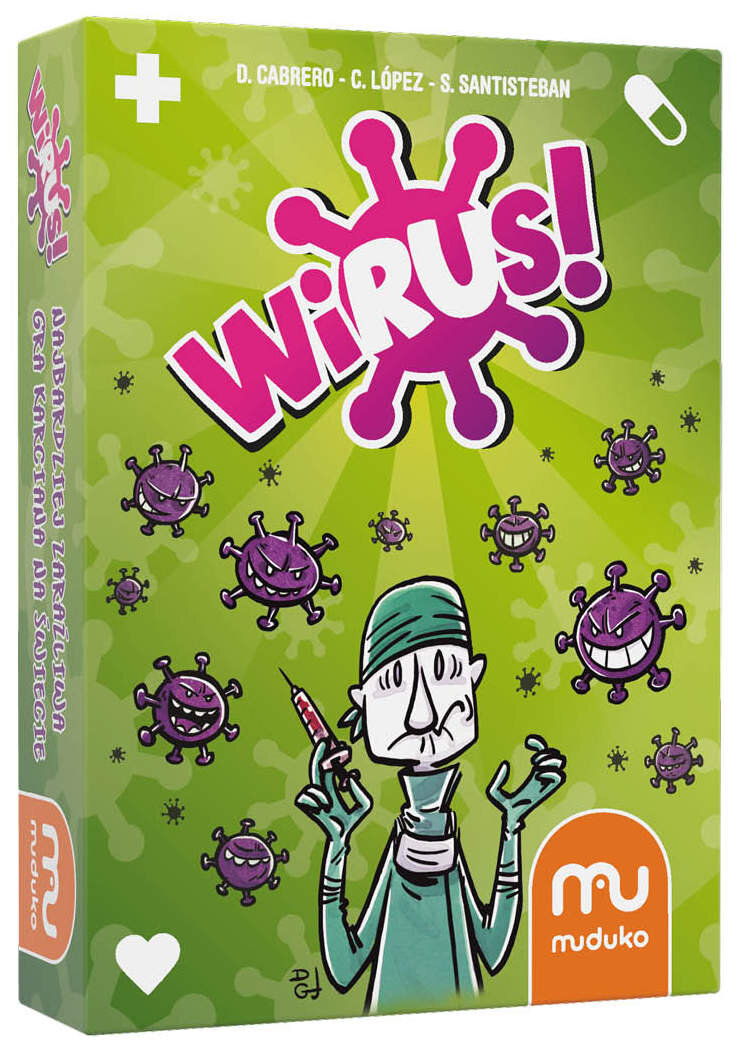 Gra karciana MUDUKO Wirus!