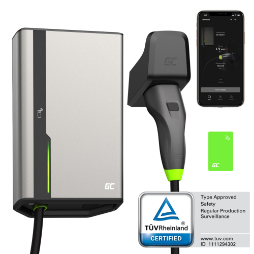 Ładowarka stacjonarna EV Greencell HabuDen Wallbox 22kW