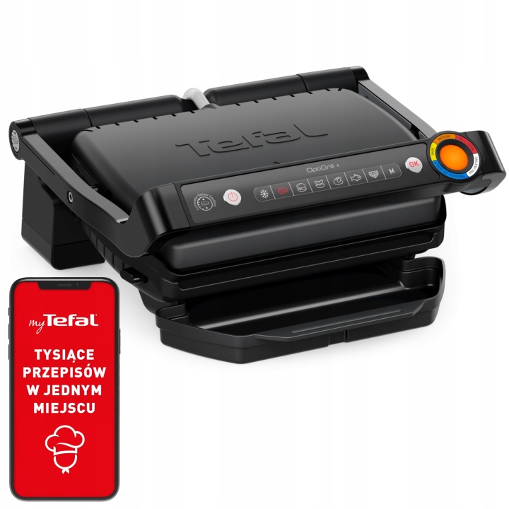 Grill elektryczny opiekacz Optigrill+ GC717810 2000 W