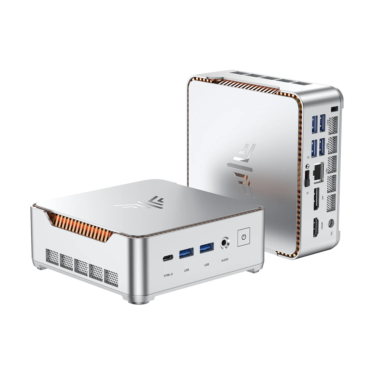 Mini PC NiPoGi Hyper H2 – Intel Core i9-14900HX, 32 GB pamięci RAM DDR4, dysk SSD NVMe 1 TB, Wi-Fi 6E, Windows 11 Pro