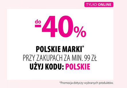 Promocja w Hebe na polskie marki kosmetyków do -40%
