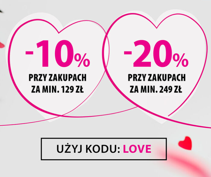 Walentynkowa promocja w Hebe -10% lub -20%