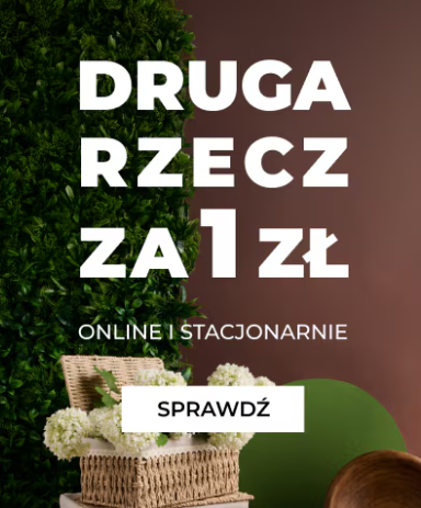 Promocja w Home and You druga rzecz za 1 zł online i stacjonarnie