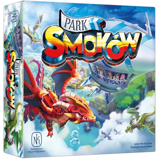 Park smoków gra planszowa rodzinna Nasza Księgarnia