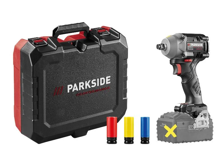 PARKSIDE PERFORMANCE® Klucz udarowy 20 V, PPDSSA 20-Li B2 (bez akumulatora i bez ładowarki)