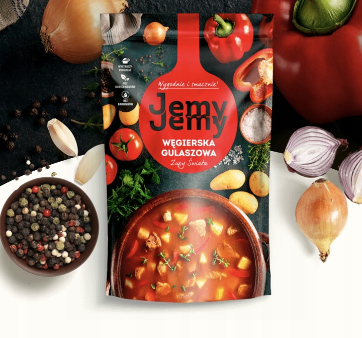 JEMY JEMY Zupa Węgierska Gulaszowa - PROFI - 400g - od Eko-kwadrans