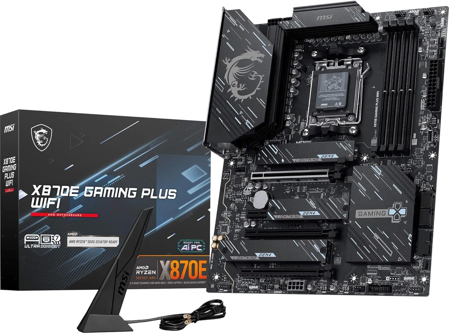 MSI X870E Gaming Plus WiFi płyta główna, ATX + BON 50 PLN na kolejne zakupy