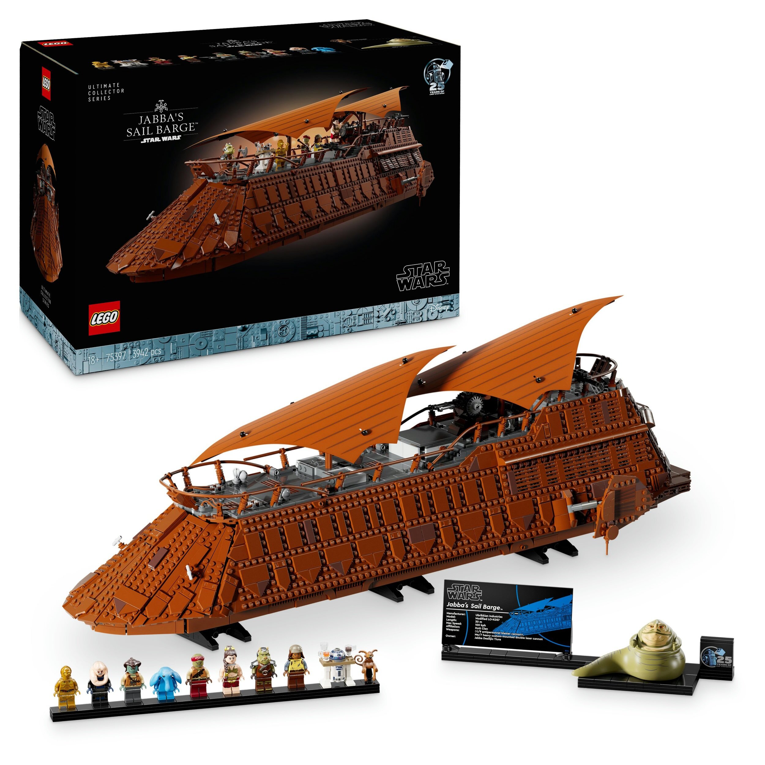 Klocki LEGO 75397 Star Wars Barka Jabby