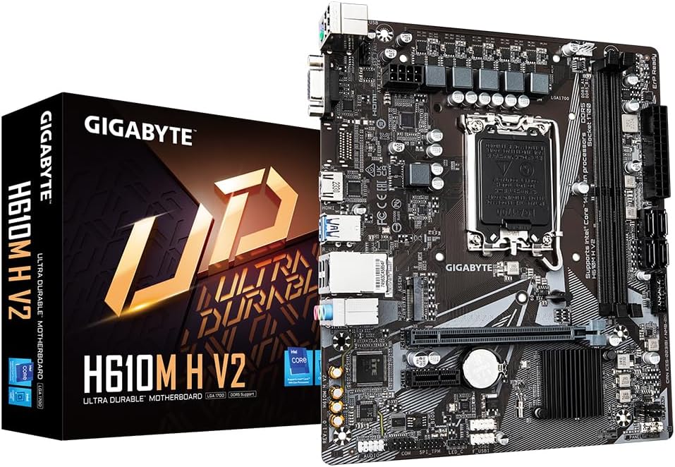 Płyta główna GIGABYTE H610M H V2 DDR5 One Size