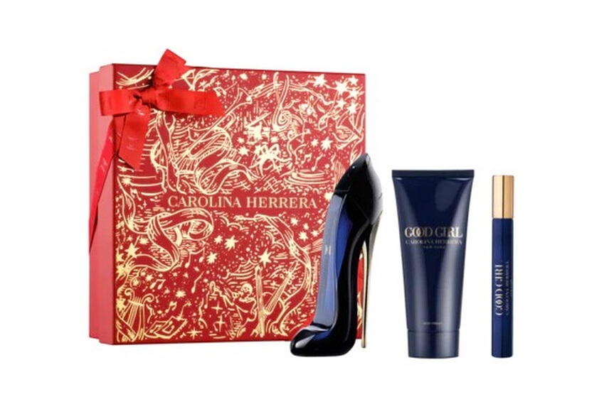 Zestaw Carolina Herrera Good Girl Edp, 80ml + Edp, 10ml + Body Lotion, 100ml