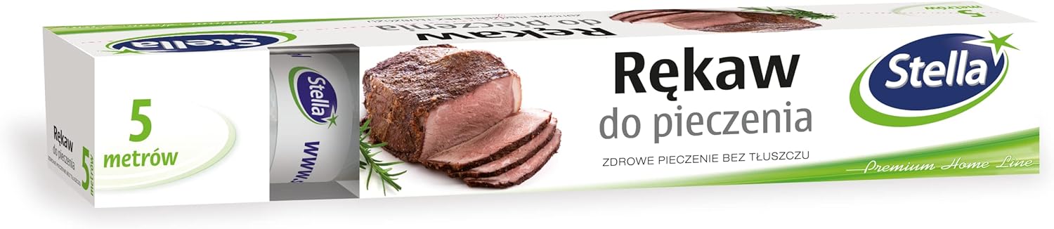 Stella Pack Rękaw do pieczenia z tasiemką, 5m, box